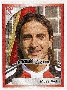 Sticker Musa Aydin - Turkcell Süper Lig 2008-2009 - Panini