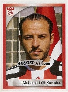 Sticker Mohamed Ali Kurtuluş - Turkcell Süper Lig 2008-2009 - Panini