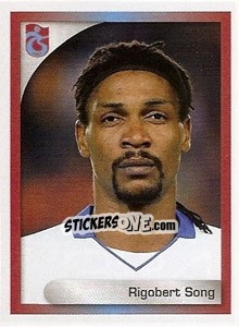 Sticker Rigobert Song - Turkcell Süper Lig 2008-2009 n. 384 - Panini