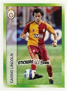 Sticker Cassio Lincoln - Turkcell Süper Lig 2008-2009 - Panini