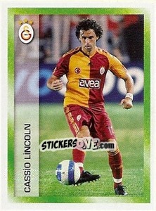 Sticker Cassio Lincoln - Turkcell Süper Lig 2008-2009 n. 402 - Panini