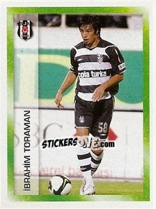 Sticker Ibrahim Toraman - Turkcell Süper Lig 2008-2009 n. 405 - Panini