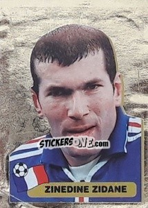 Sticker Zinedine Zidane - Mundial Korea Japòn 2002 n. 19 - Navarrete