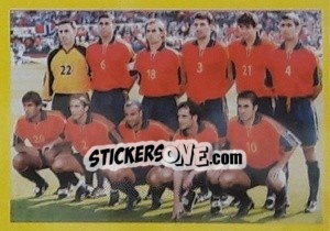 Sticker Equipo - Mundial Korea Japòn 2002 - Navarrete