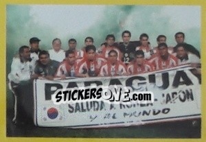 Sticker Equipo - Mundial Korea Japòn 2002 - Navarrete