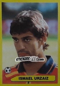 Sticker Ismael Urzaiz - Mundial Korea Japòn 2002 - Navarrete