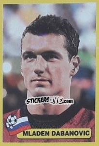 Sticker Mladen Dabanovic - Mundial Korea Japòn 2002 - Navarrete