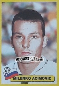 Sticker Milenko Acimovic - Mundial Korea Japòn 2002 - Navarrete