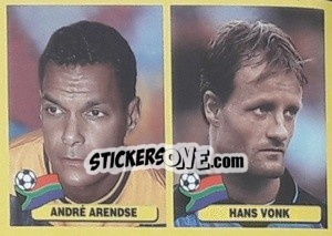 Sticker André Arendse / Hans Vonk