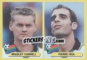 Sticker Bradley Carnell / Pierre Issa - Mundial Korea Japòn 2002 - Navarrete