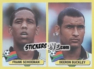 Sticker Frank Schoeman / Deeron Buckley - Mundial Korea Japòn 2002 - Navarrete
