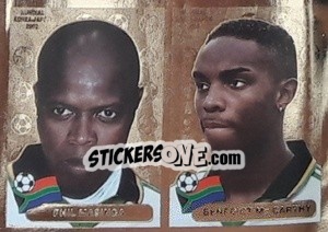 Sticker Phil Masinga / Benedict McCarthy - Mundial Korea Japòn 2002 - Navarrete