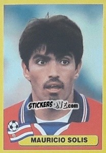 Sticker Mauricio Solis - Mundial Korea Japòn 2002 - Navarrete