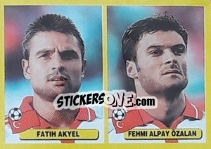 Sticker Fatih Akyel / Fehmi Alpay Özalan - Mundial Korea Japòn 2002 - Navarrete