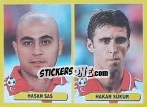Sticker Hasan Sas / Hakan Sükur - Mundial Korea Japòn 2002 - Navarrete