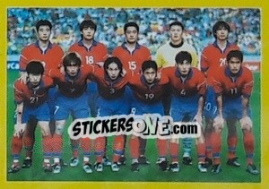 Sticker Equipo - Mundial Korea Japòn 2002 - Navarrete