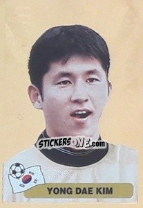 Cromo Yong Dae Kim - Mundial Korea Japòn 2002 - Navarrete