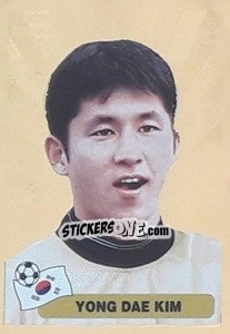 Sticker Yong Dae Kim - Mundial Korea Japòn 2002 n. 209 - Navarrete