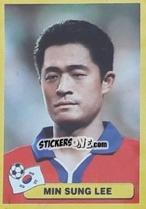 Figurina Min Sung Lee - Mundial Korea Japòn 2002 - Navarrete