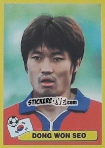 Figurina Dong Won Seo - Mundial Korea Japòn 2002 - Navarrete