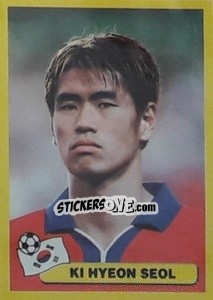 Sticker Ki Hyeon Seol - Mundial Korea Japòn 2002 n. 222 - Navarrete