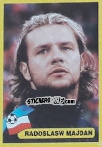 Sticker Radoslaw Majdan - Mundial Korea Japòn 2002 - Navarrete