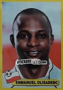 Sticker Emmanuel Olisadebe - Mundial Korea Japòn 2002 - Navarrete