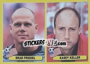 Cromo Brad Friedel / Kasey Keller - Mundial Korea Japòn 2002 - Navarrete