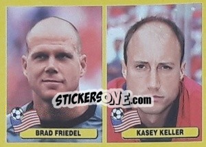 Figurina Brad Friedel / Kasey Keller - Mundial Korea Japòn 2002 - Navarrete