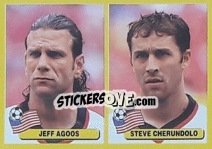 Cromo Jeff Agoos / Steve Cherundolo