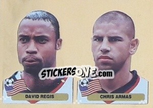 Sticker David Regis / Chris Armas