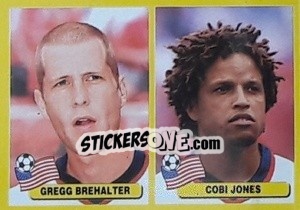 Cromo Gregg Brehalter / Cobi Jones - Mundial Korea Japòn 2002 - Navarrete