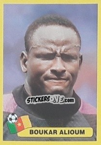 Sticker Boukar Alioum - Mundial Korea Japòn 2002 - Navarrete