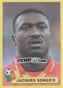 Sticker Jacques Songo'o - Mundial Korea Japòn 2002 - Navarrete