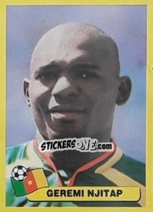 Figurina Geremi Njitap - Mundial Korea Japòn 2002 - Navarrete