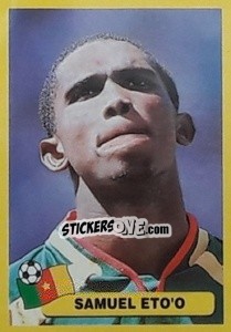 Sticker Samuel Eto'o - Mundial Korea Japòn 2002 n. 305 - Navarrete