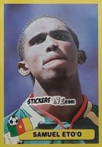 Figurina Samuel Eto'o - Mundial Korea Japòn 2002 - Navarrete