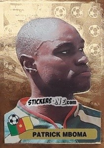 Sticker Patrick Mboma - Mundial Korea Japòn 2002 - Navarrete