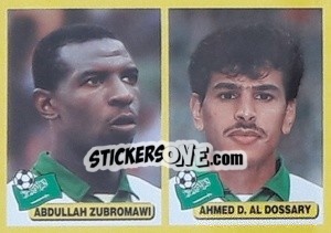 Sticker Abdullah Zubromawi / Ahmed D. Al Dossary