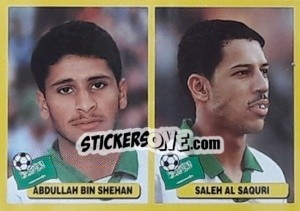 Sticker Abdullah Bin Shehan / Saleh Al Saquri