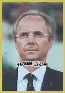 Sticker Swen Goran Eriksson - Mundial Korea Japòn 2002 - Navarrete