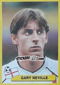 Sticker Gary Neville - Mundial Korea Japòn 2002 - Navarrete