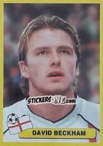 Sticker David Beckham - Mundial Korea Japòn 2002 - Navarrete