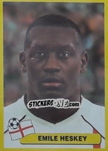 Sticker Emile Heskey - Mundial Korea Japòn 2002 - Navarrete