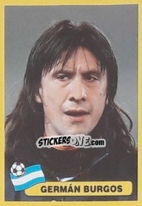 Sticker Germán Burgos - Mundial Korea Japòn 2002 - Navarrete