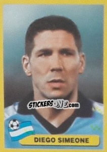 Sticker Diego Simeone - Mundial Korea Japòn 2002 n. 368 - Navarrete