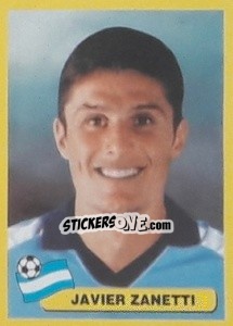 Cromo Javier Zanetti - Mundial Korea Japòn 2002 - Navarrete