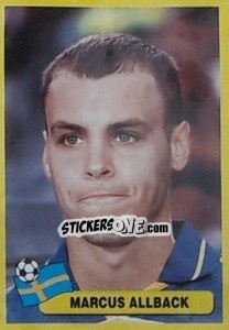 Sticker Marcus Allback - Mundial Korea Japòn 2002 - Navarrete