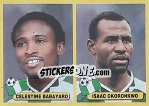 Sticker Celestine Babayaro / Isaac Okoronkwo