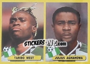 Sticker Taribo West / Julius Aghahowa